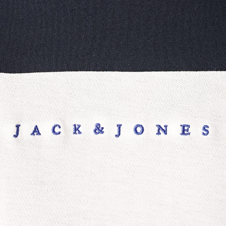 Jack And Jones - Tee Shirt Pro Gris Chiné Blanc Bleu Marine