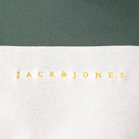 Jack And Jones - Tee Shirt Pro Bleu Marine Blanc Vert