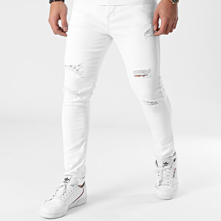 LBO - Jeans skinny BB07AH2 Bianco