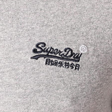 Superdry - Tee Shirt OL Vintage Embroidered M1010222A Gris Chiné