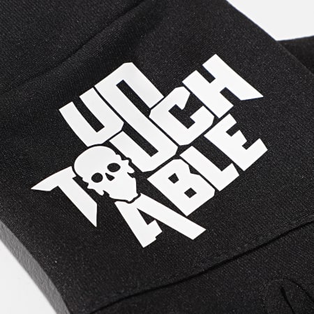Untouchable - Gants Logo Noir
