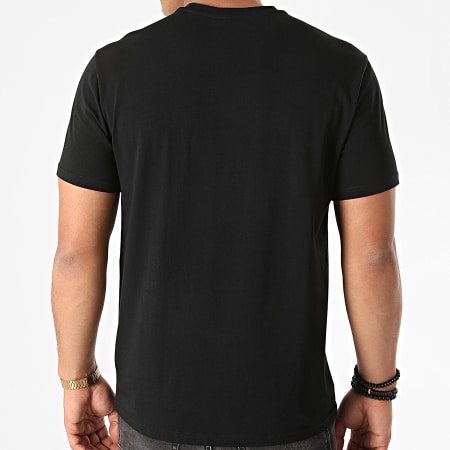 Emporio Armani - Tee Shirt Col V A Bandes 111556-0A510 Noir