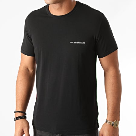 Emporio Armani - Tee Shirt A Bandes 110853-0A510 Noir