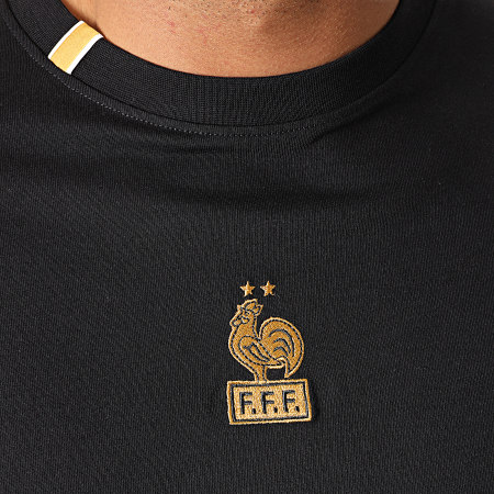 FFF - Tee Shirt F20032 Gris Anthracite Chiné Noir