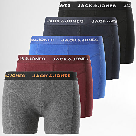 Jack And Jones - Lot De 5 Boxers Black Friday Multi