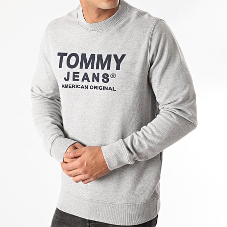 Tommy Jeans - Sweat Crewneck Essential Graphic 8405 Gris Chiné