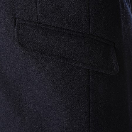 Only And Sons - Manteau Julian Solid Wool Bleu Marine