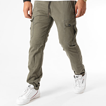 Reell Jeans - Pantaloni Reflex Easy Cargo Verde oliva
