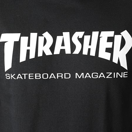 Thrasher - Maglietta a maniche lunghe Skate Mag 110107 Nero