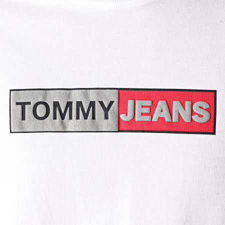 Tommy Jeans - Tee Shirt Metallic Graphic 9789 Blanc