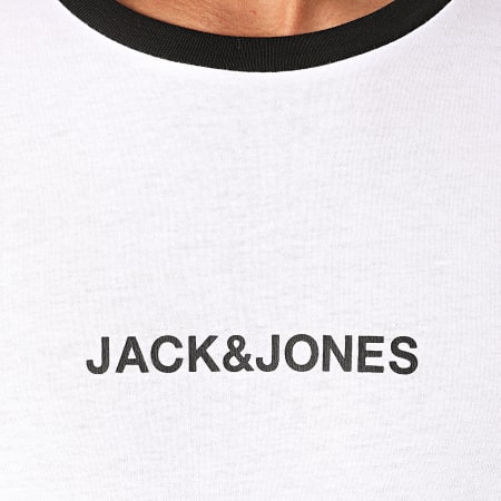Jack And Jones - Tee Shirt Ring Blanc