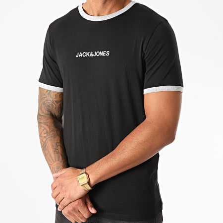 Jack And Jones - Tee Shirt Ring Noir