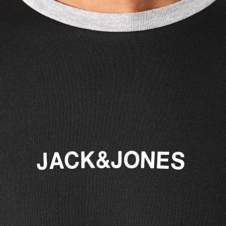 Jack And Jones - Tee Shirt Ring Noir
