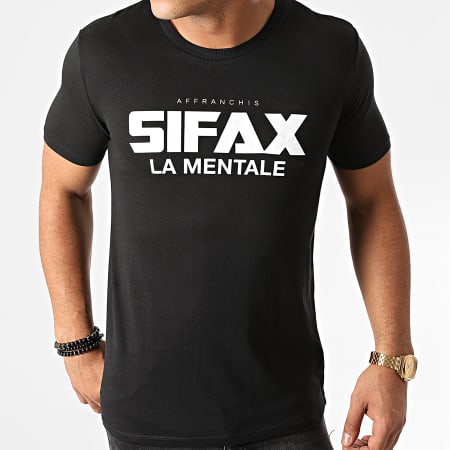 Sifax - Maglietta La Mentale Nero
