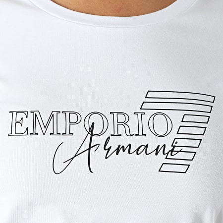 Emporio Armani - Tee Shirt Femme 6HTT21 Blanc