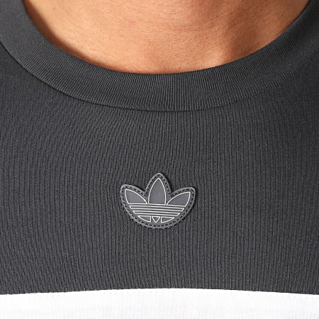 Adidas Originals - Tee Shirt Panel Trefoil GD5787 Bleu Marine Blanc