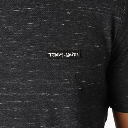 Teddy Smith - Tee Shirt Nark Gris Anthracite Chiné