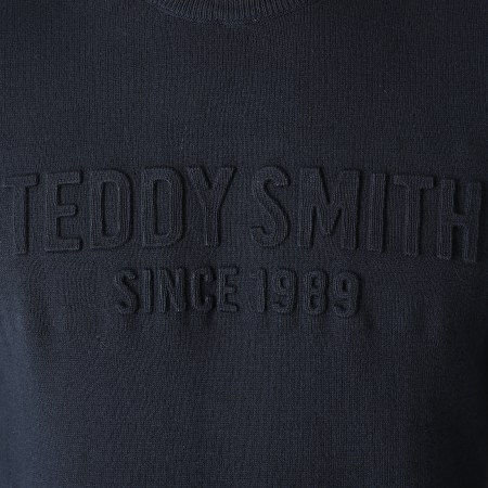 Teddy Smith - Pull Wist Bleu Marine