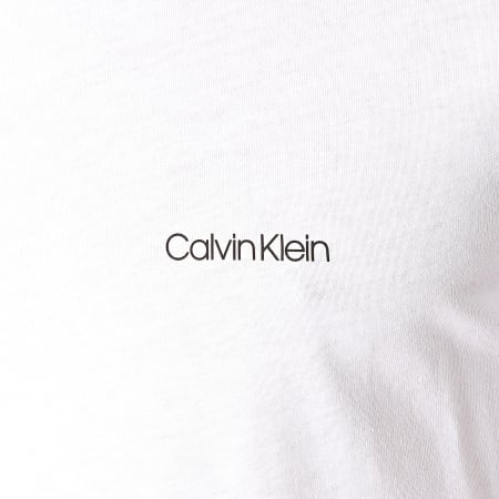 Calvin Klein - Maglietta con logo 4062 Bianco