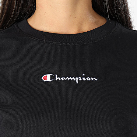 Champion - Tee Shirt Manches Longues Femme 113196 Noir