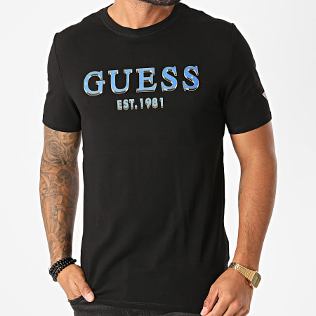 Guess - Tee Shirt M0BI59-J1300 Noir