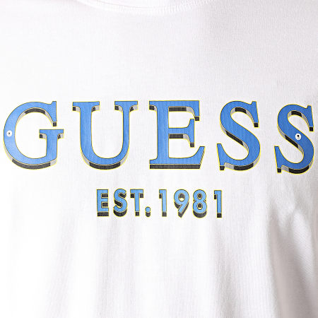 Guess - Tee Shirt M0BI59-J1300 Blanc