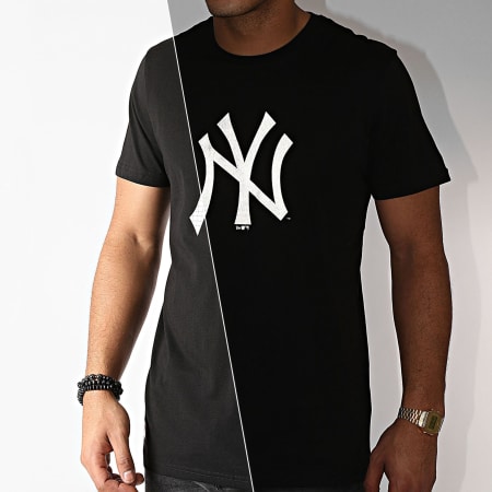 New Era - Tee Shirt New York Yankees Infill Team Logo 12553369 Noir