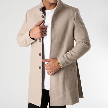 Classic Series - Manteau Trench 6088 Beige Chiné