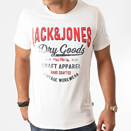 Jack And Jones - Tee Shirt Jeanswear Ecru