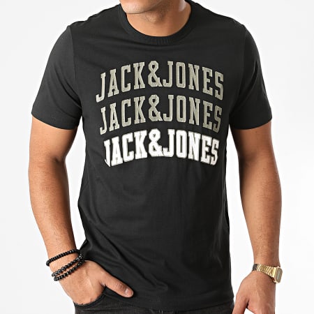 Jack And Jones - Tee Shirt Crossing Noir
