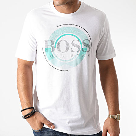 BOSS - Tee Shirt Teeonic 50443656 Blanc