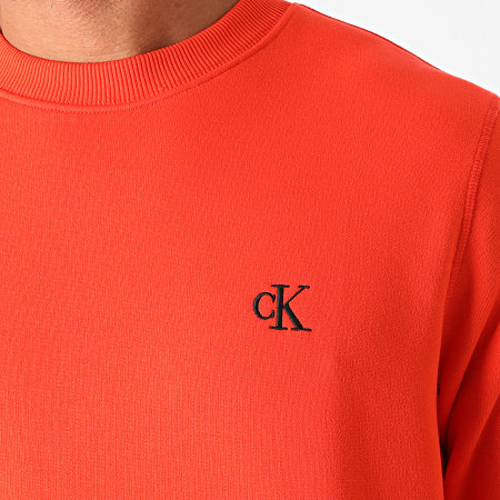 Calvin Klein - Sweat Crewneck CK Essential 4536 Orange