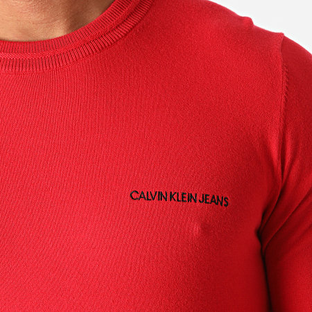 Calvin Klein - Pull Essential 5616 Rouge