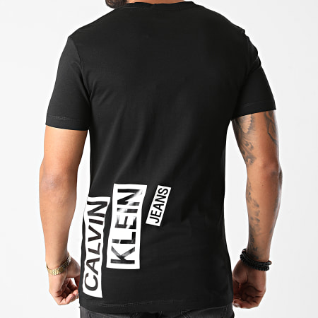 Calvin Klein - Tee Shirt Blocks Logo 6483 Noir