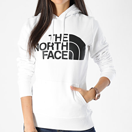 The North Face - Sweat Capuche Femme Standard Blanc