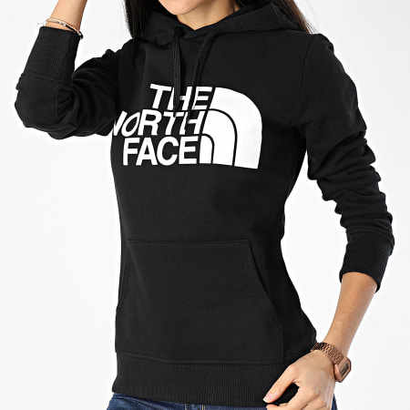 The North Face - Sudadera con capucha estándar para mujer negra