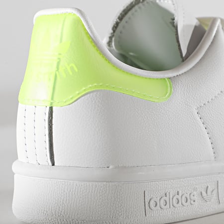 Adidas Originals - Baskets Femme Stan Smith FU9560 Footwear White Hi-Res Yellow Footwear White
