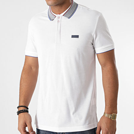 BOSS - Polo Manches Courtes Paddy 50442008 Blanc