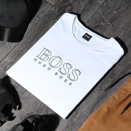 BOSS - Tee Shirt 50442722 Blanc
