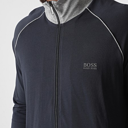 BOSS - Giacca con zip Mix And Match 50379013 Navy Heather Grey