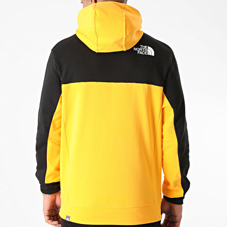 Sweat Capuche Himalayan 4SWN Jaune Noir