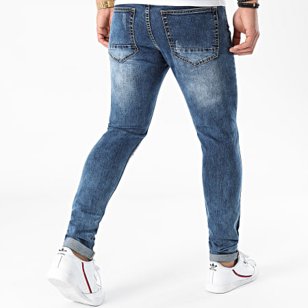 LBO - Jeans skinny con strappi LBOJG5 Denim blu