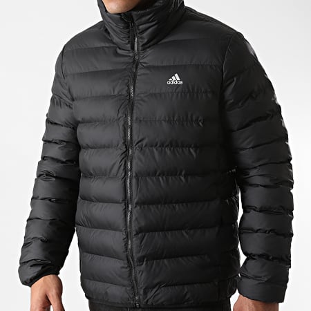 Adidas Sportswear - Doudoune Col Montant Synthetic Fill GK3568 Noir Argenté