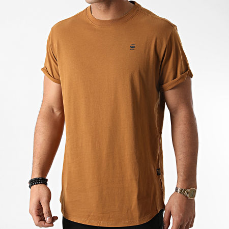 G-Star - Tee Shirt Oversize Lash D16396-B353 Camel