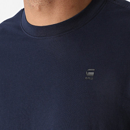 G-Star - Tee Shirt Oversize Lash D16396-B353 Bleu Marine