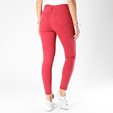 Girls Outfit - Jean Skinny Femme R697 Rouge