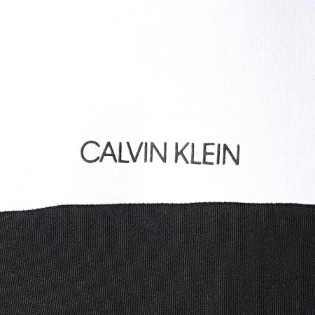 Calvin Klein - Sweat Crewneck Color Block 6724 Noir Blanc