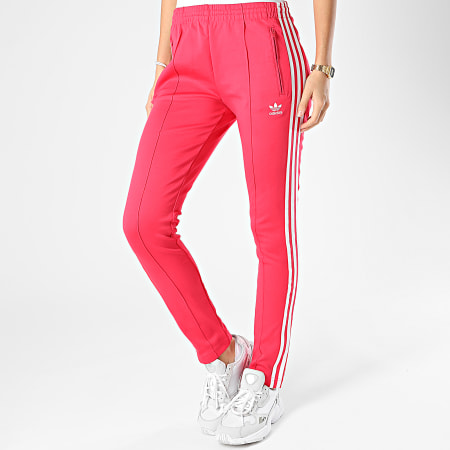 Adidas Originals - Jogging Femme A Bandes Primeblue GD2367 Fushia - LaBoutiqueOfficielle.com