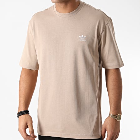 Adidas Originals - Tee Shirt Trefoil Boxy With Front GE0796 Beige