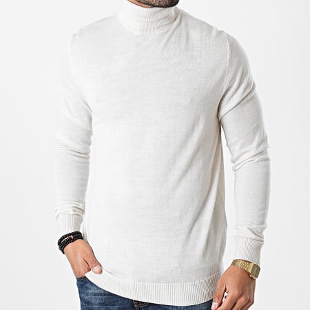 Celio Pull Col Roule Menos Beige LaBoutiqueOfficielle